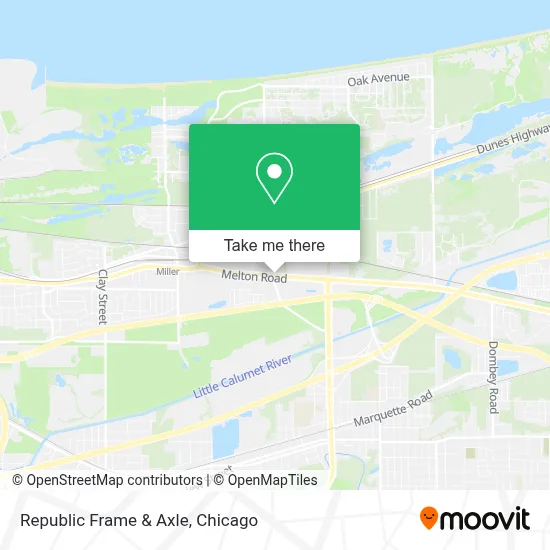 Republic Frame & Axle map