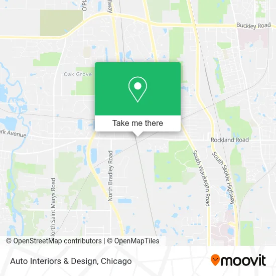 Auto Interiors & Design map