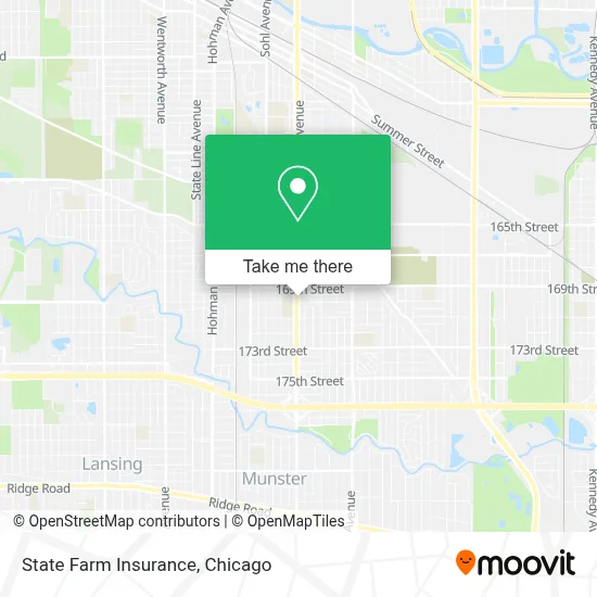 State Farm Insurance map