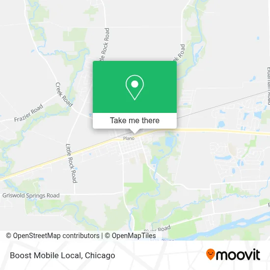 Boost Mobile Local map