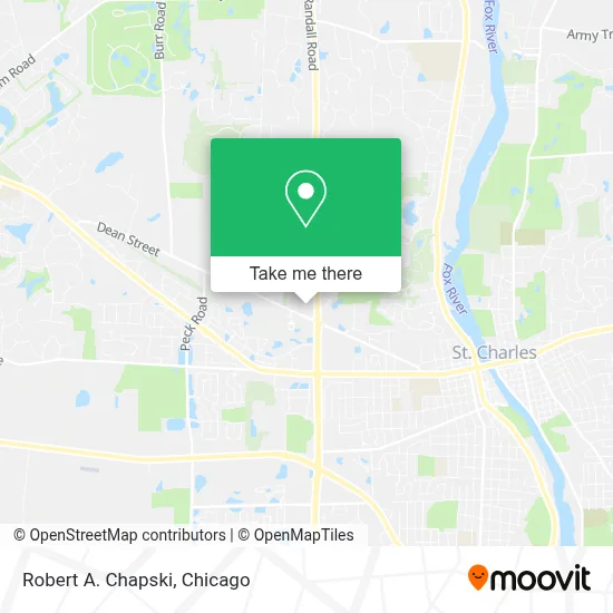 Robert A. Chapski map