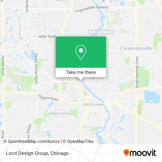 Locd Design Group map