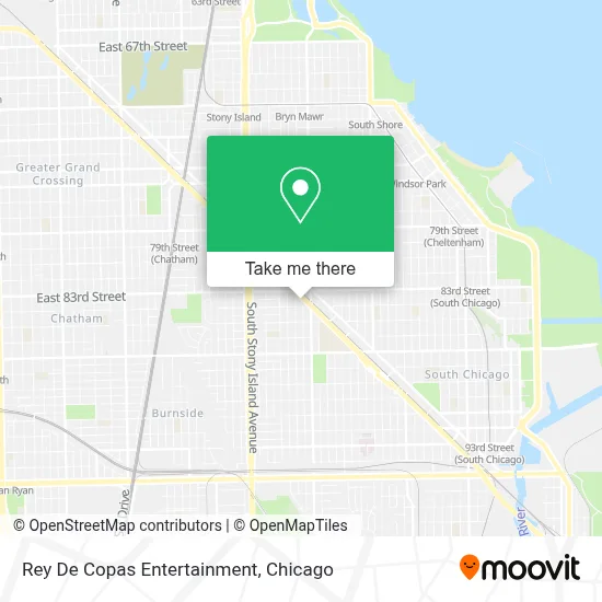Rey De Copas Entertainment map