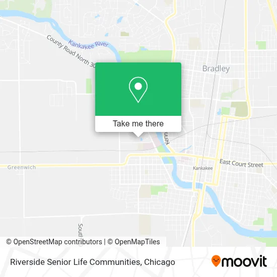Riverside Senior Life Communities map