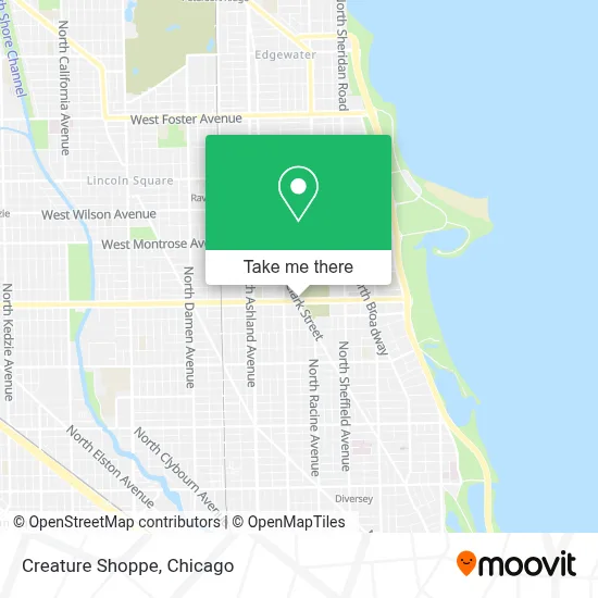 Creature Shoppe map