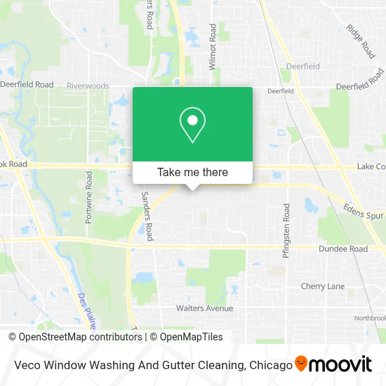 Veco Window Washing And Gutter Cleaning map