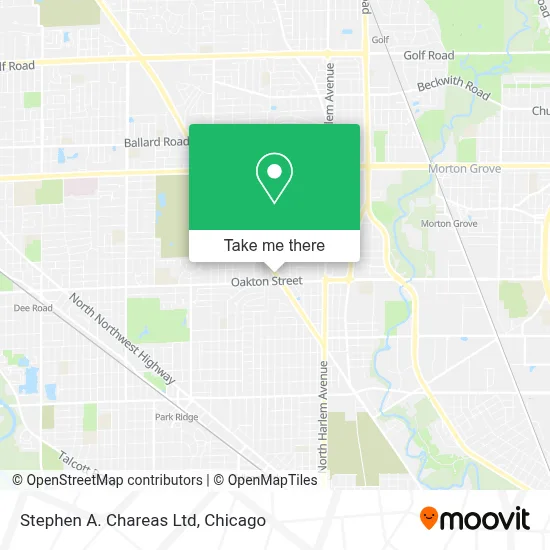 Stephen A. Chareas Ltd map