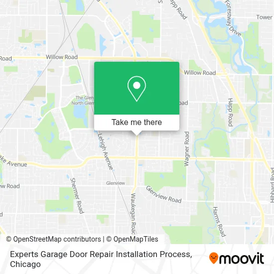 Experts Garage Door Repair Installation Process map