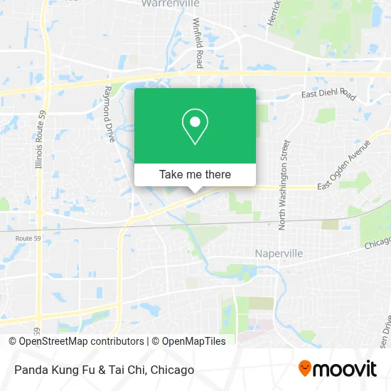 Panda Kung Fu & Tai Chi map