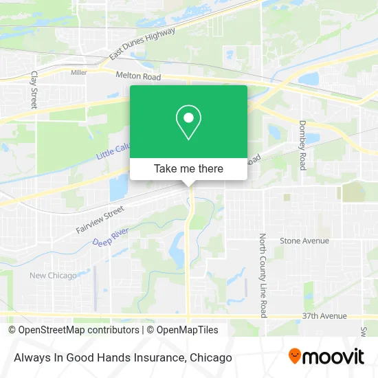Always In Good Hands Insurance map