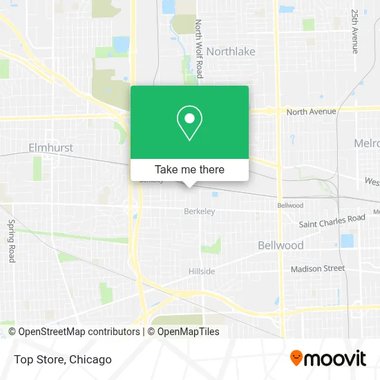 Top Store map
