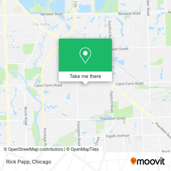 Rick Papp map