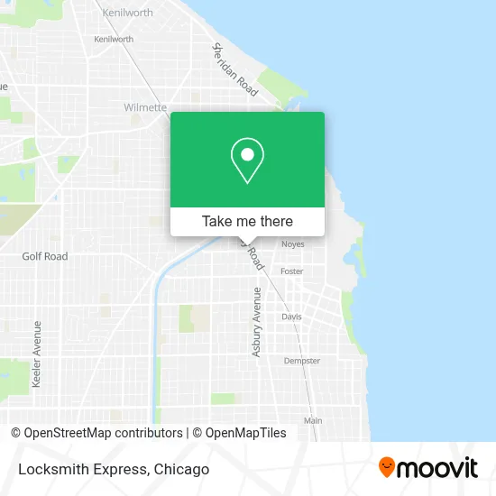 Locksmith Express map