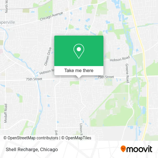 Shell Recharge map