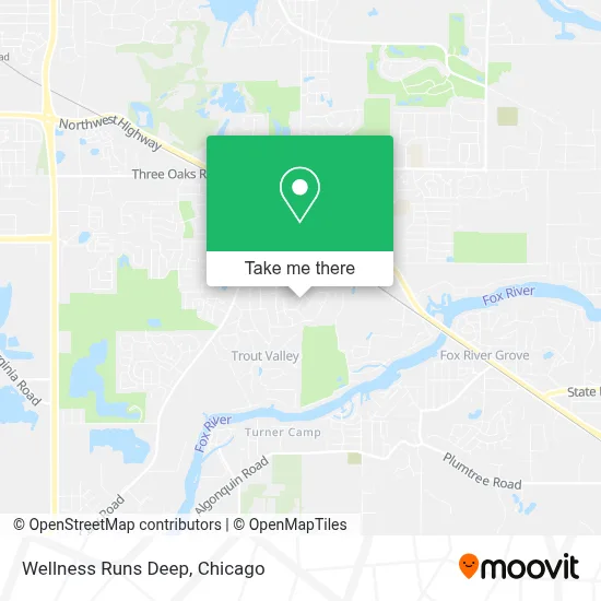 Wellness Runs Deep map
