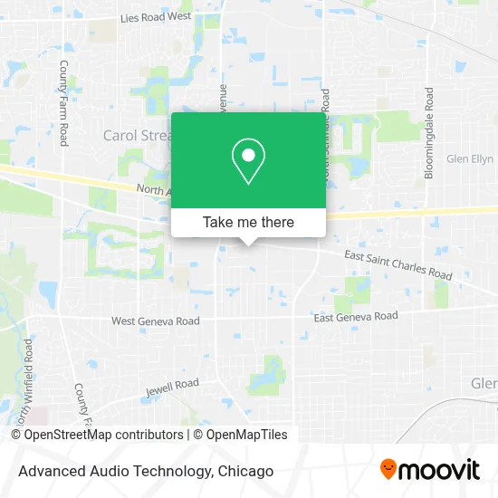 Advanced Audio Technology map