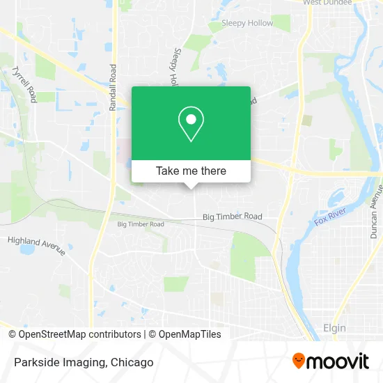 Parkside Imaging map