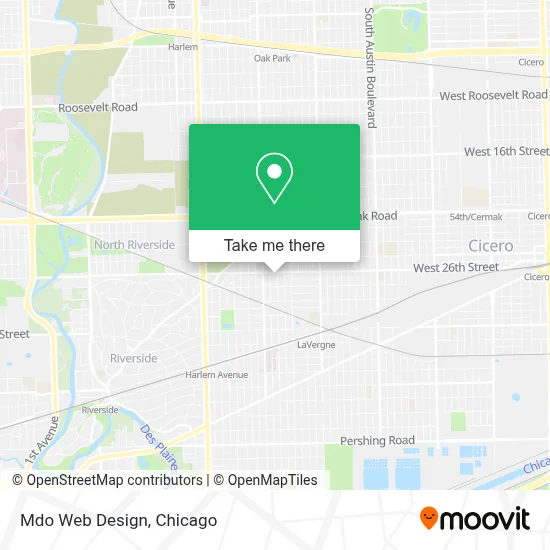 Mdo Web Design map