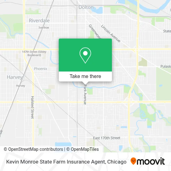 Kevin Monroe State Farm Insurance Agent map