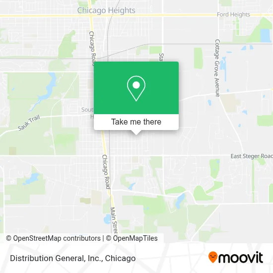 Distribution General, Inc. map