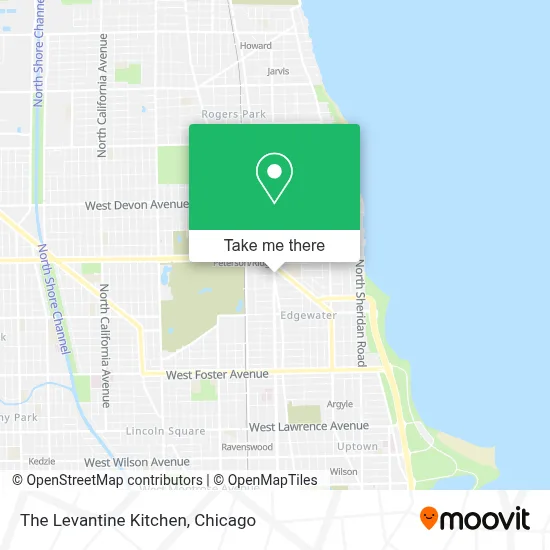 The Levantine Kitchen map