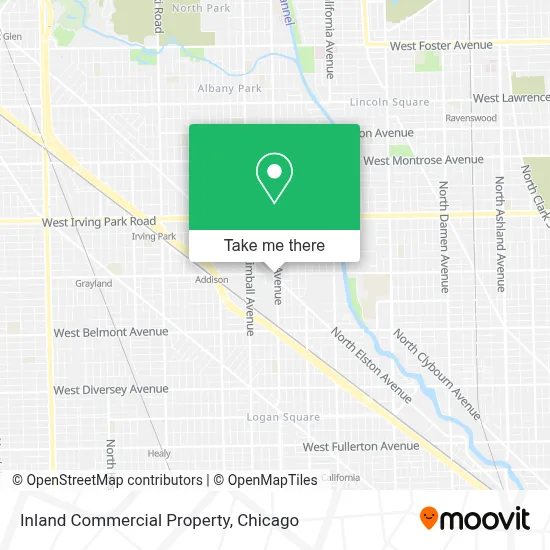 Inland Commercial Property map