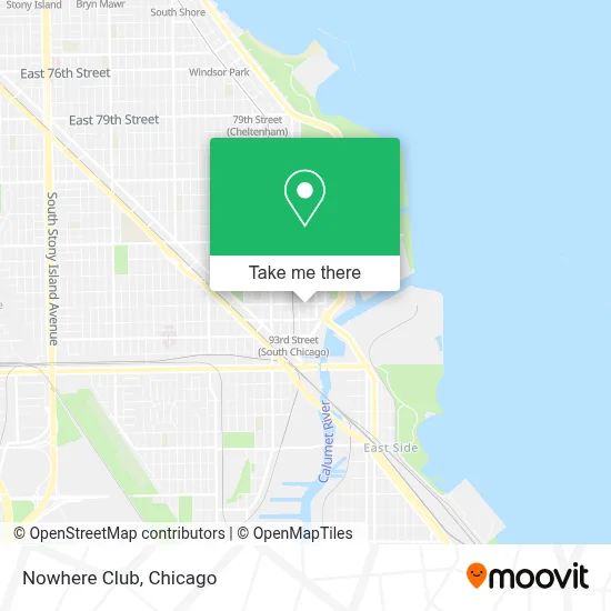 Nowhere  Club map