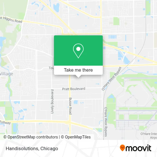 Handisolutions map