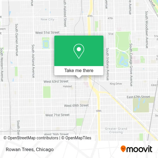 Rowan Trees map