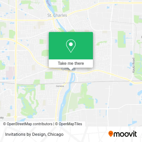 Invitations by Design map