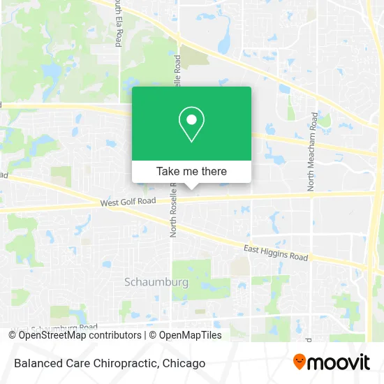 Balanced Care Chiropractic map