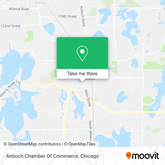 Antioch Chamber Of Commerce map