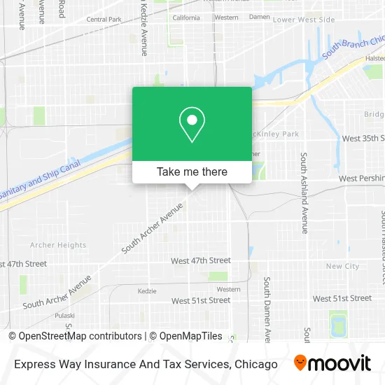 Express Way Insurance And Tax Services map