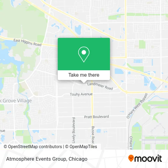 Atmosphere Events Group map