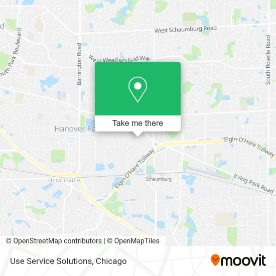 Use Service Solutions map