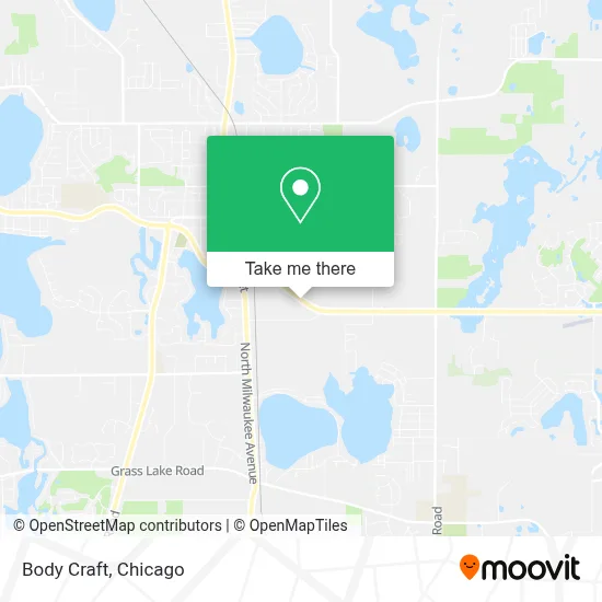 Body Craft map