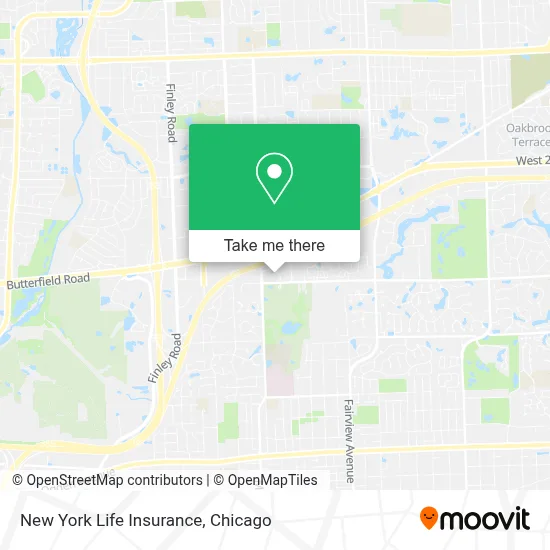 New York Life Insurance map