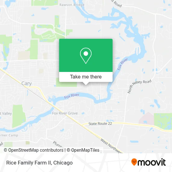 Rice Family Farm II map