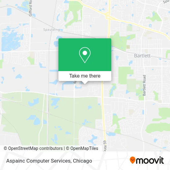 Aspainc Computer Services map