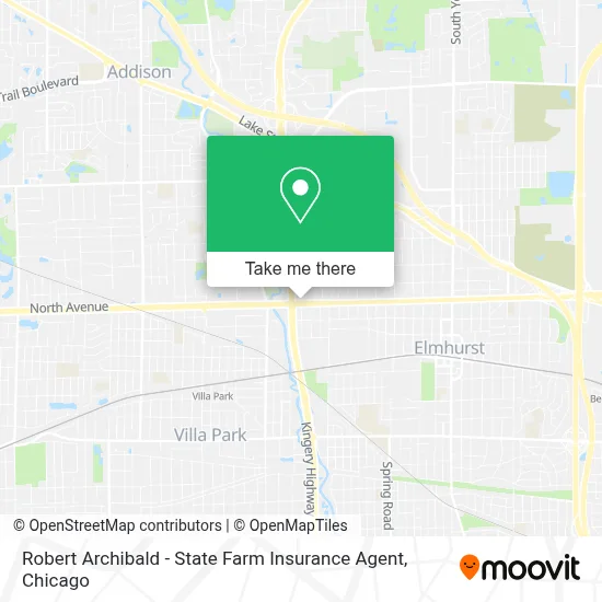Robert Archibald - State Farm Insurance Agent map