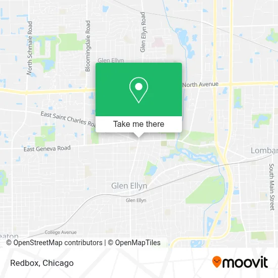 Redbox map