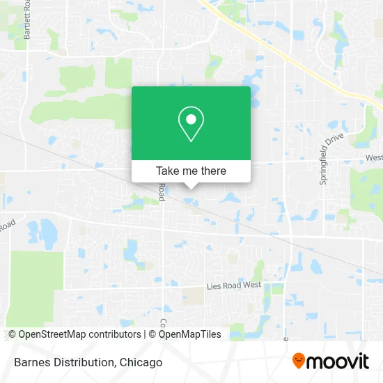 Barnes Distribution map