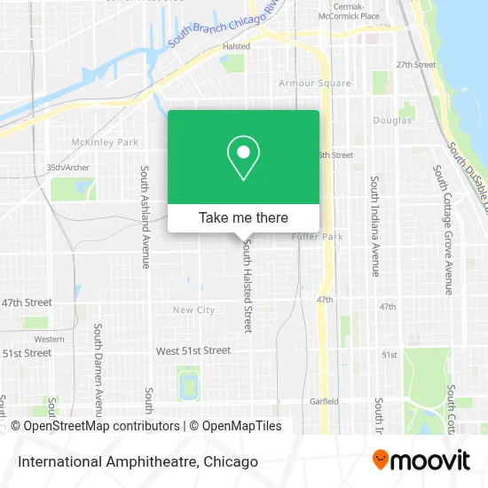 International Amphitheatre map