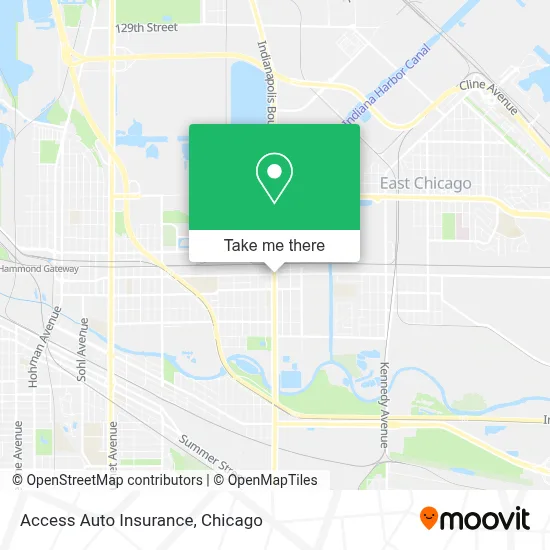 Access Auto Insurance map