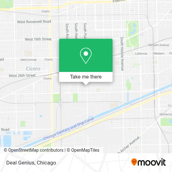 Deal Genius map