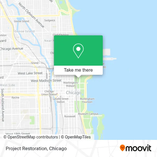 Project Restoration map