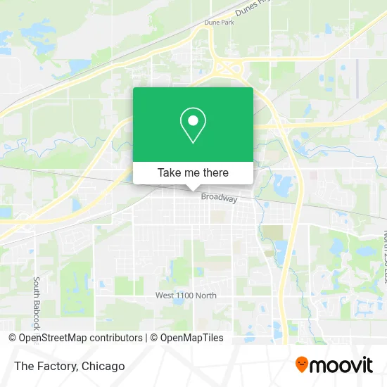 The Factory map