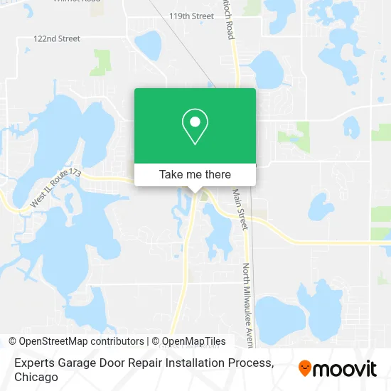 Experts Garage Door Repair Installation Process map