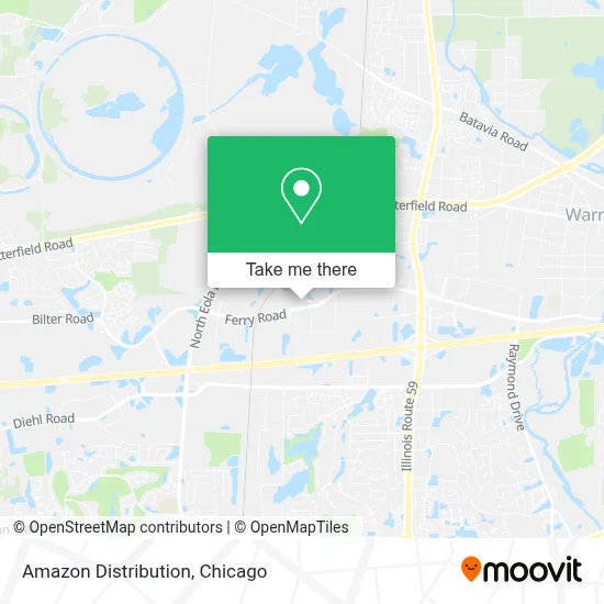 Amazon Distribution map