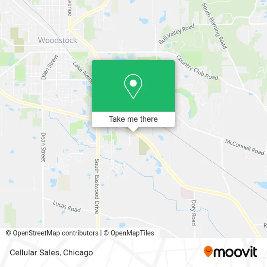 Cellular Sales map